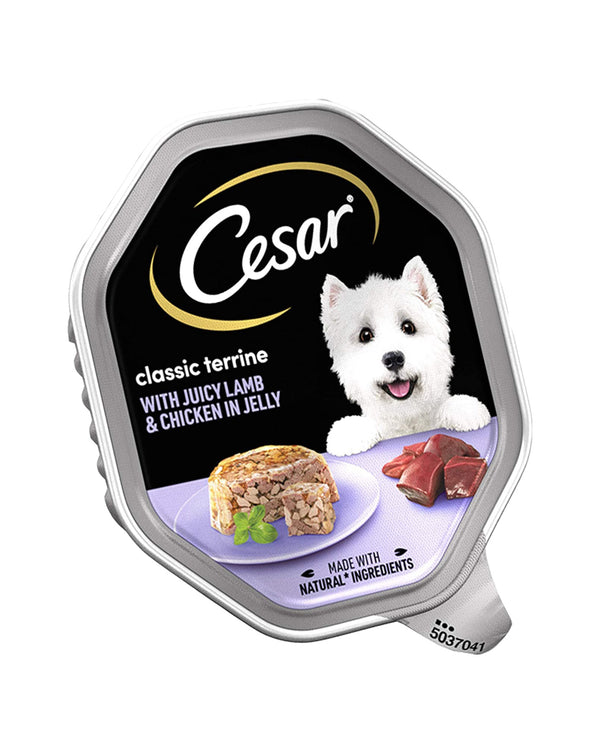 Cesar Classic Terrine Lamb & Chicken In Jelly 150g